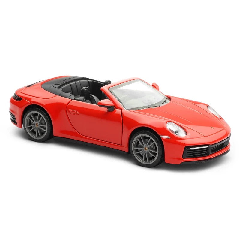 Porsche 911 Carrera S (992) 1:32 Scale Diecast Model - Alloy Body, Detailed Interior, Opening Parts & Sport Wheels