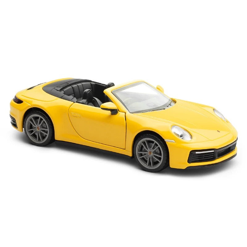 Porsche 911 Carrera S (992) 1:32 Scale Diecast Model - Alloy Body, Detailed Interior, Opening Parts & Sport Wheels