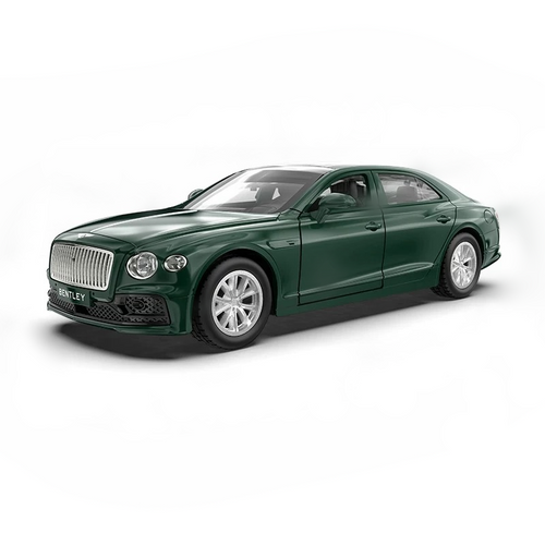 Bentley Flying Spur Mulliner 1:38 Scale Diecast Model - Alloy Body, Detailed Veneer & Leather Interior, Opening Parts & Polished Wheels