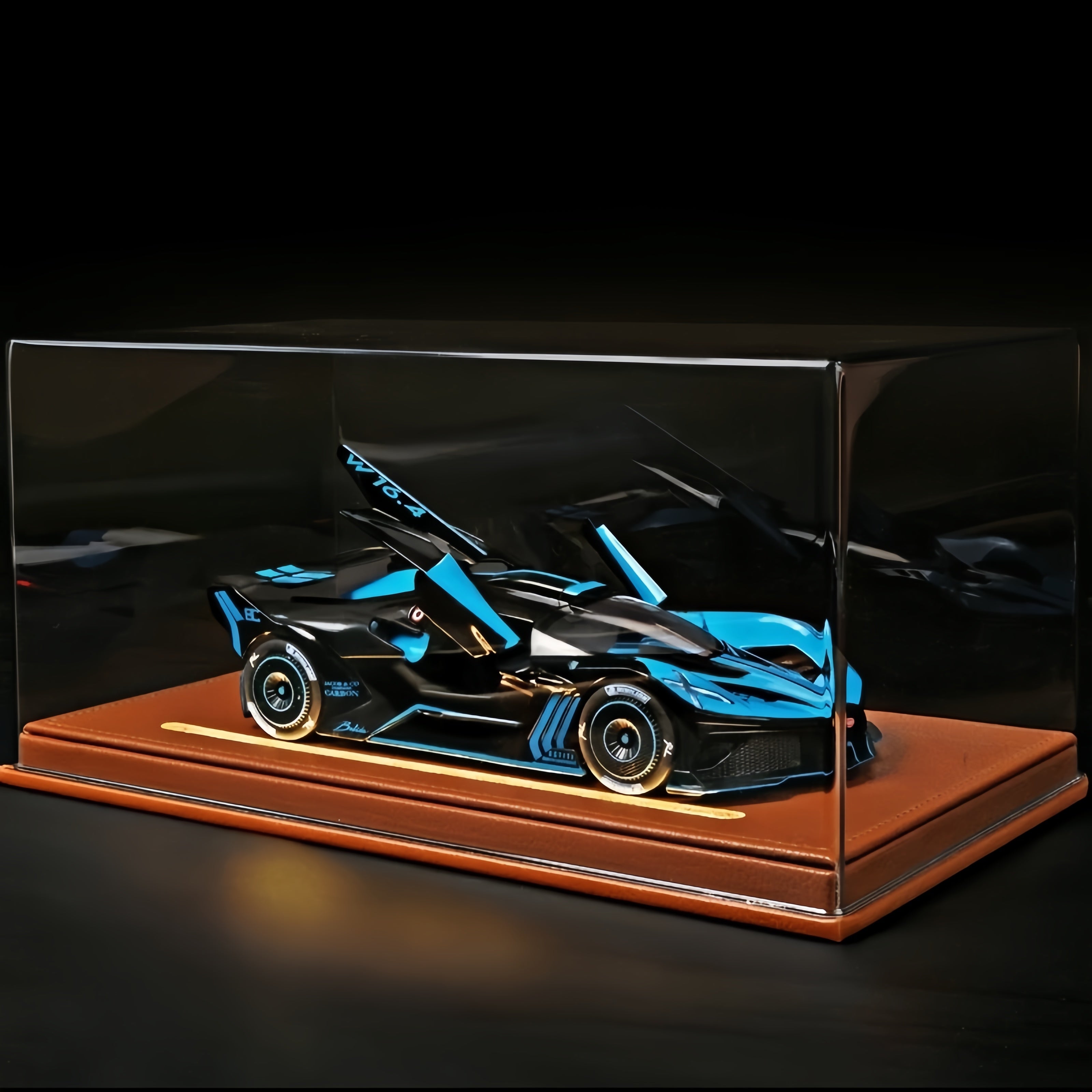 Bugatti Bolide 1:24 Scale Model - The Ultimate W16 Track Experiment in Miniature, with Full Functional Details