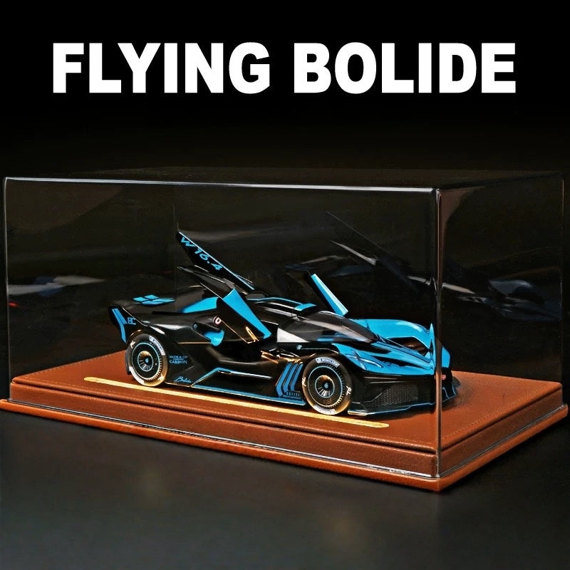 Bugatti Bolide 1:24 Scale Model - The Ultimate W16 Track Experiment in Miniature, with Full Functional Details