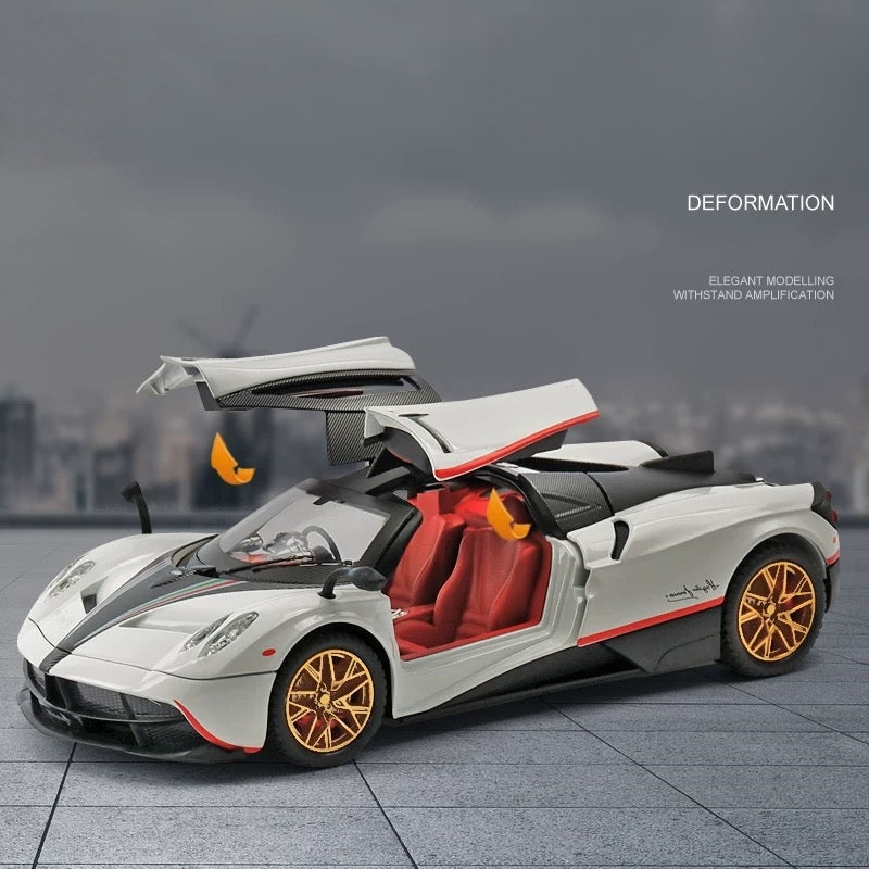 Pagani Huayra Diecast Model 1:24 - Detailed Opening Parts, Collector’s Display Replica