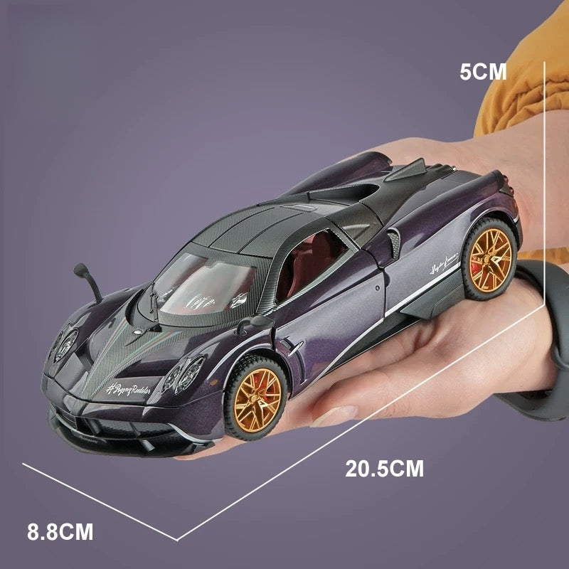 Pagani Huayra Diecast Model 1:24 - Detailed Opening Parts, Collector’s Display Replica