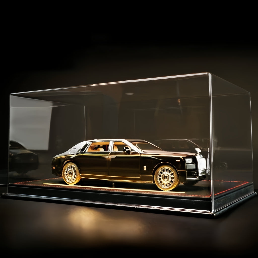 Rolls-Royce Phantom VIII 1:24 Alloy Model - Opening Coach Doors, Handcrafted Interior with Starlight Headliner, Self-Leveling Wheel Hub & Premium Display Case