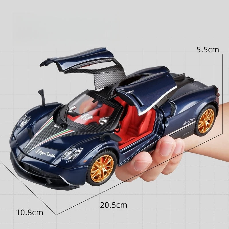 Pagani Huayra Diecast Model 1:24 - Detailed Opening Parts, Collector’s Display Replica