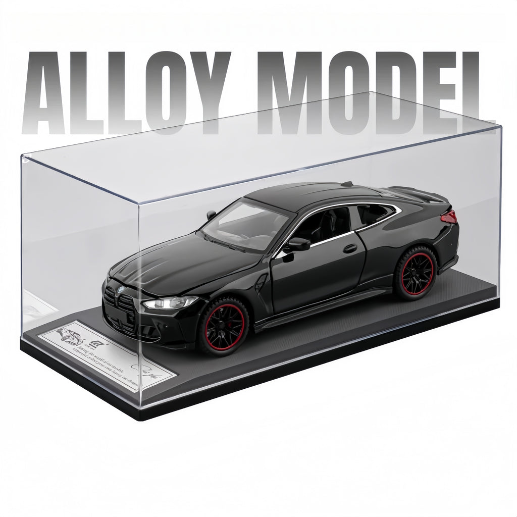 BMW M4 Series Coupe 1:32 Scale Diecast Model - Alloy Body, Opening Parts & Detailed Interior