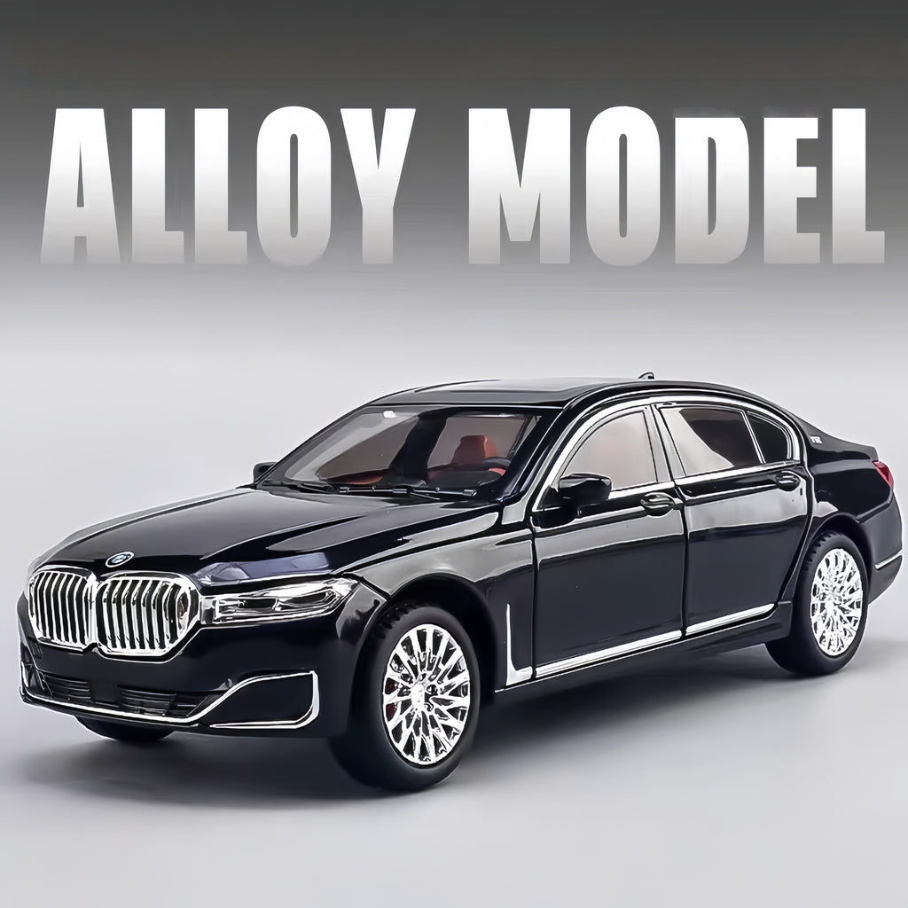 BMW 7 Series 1:24 Die-Cast Model Car | Detailed Alloy Body, Functional Interior & Realistic Wheels