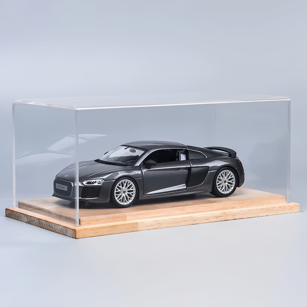 Audi R8 V10 1:24 Scale Model - Functional Die-cast Supercar Replica with Detailed Cockpit