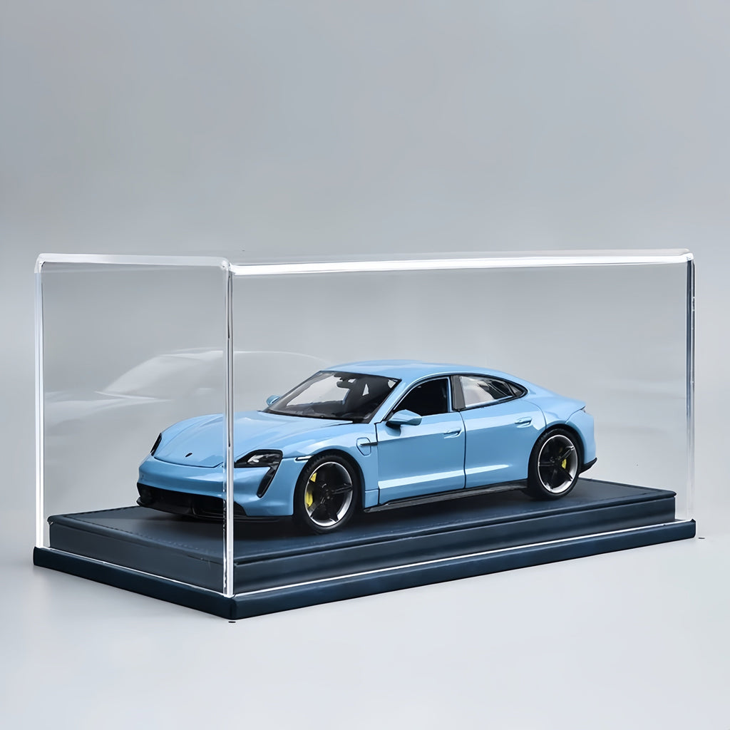 Porsche Taycan 1:24 Scale Model - Functional Electric Sports Car Replica with Detailed Interior