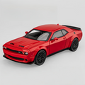 Dodge Challenger SRT Hellcat 1:32 Scale Diecast Model - Supercharged V8, Alloy Body, Opening Parts & Detailed Interior