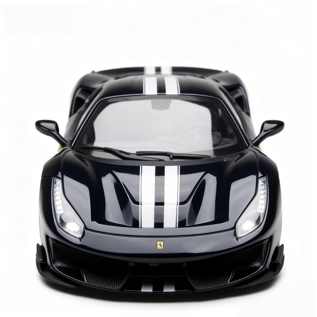 Ferrari 488 Pista 1:24 Scale Diecast Model Car | Ultra-Detailed Replica