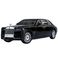 Rolls-Royce Phantom VIII 1:24 Alloy Model - Opening Coach Doors, Handcrafted Interior with Starlight Headliner, Self-Leveling Wheel Hub & Premium Display Case