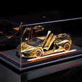 Lamborghini Aventador SVJ 1:24 Scale Diecast Model - Alloy Body, Detailed Carbon Interior, Scissor Doors & Forged Wheels
